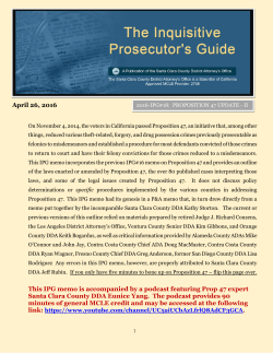 April 26, 2016 This IPG memo is accompanied by a podcast