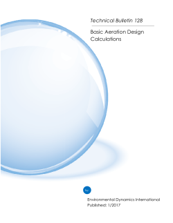 128 Basic Aeration Design Calculations