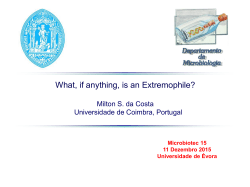 What, if anything, is an Extremophile?