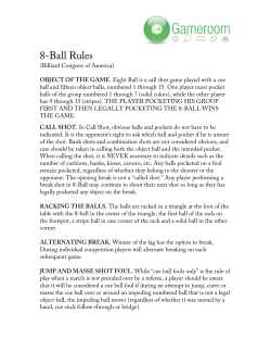 8-Ball Rules
