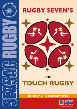 SEASAC Touch Rugby Jakarta Booklet 2