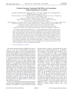 Predicted Quantum Topological Hall Effect and Noncoplanar