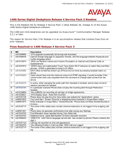 1416 and 1408 Digital Telephones Release 4