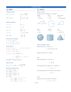 u - Stewart Calculus