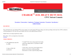 CHARLIE 412L HEAVY DUTY 811L