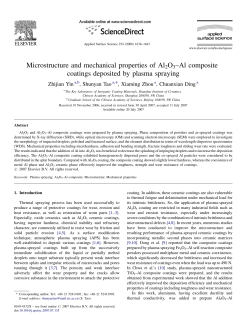 Microstructure and mechanical properties of Al2O3&ndash;Al composite