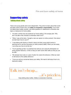 Section 1 - Autism Speaks