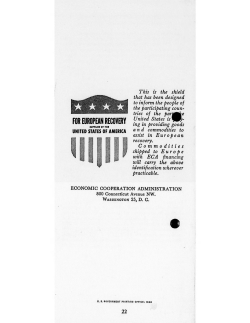 American Business and European Recovery