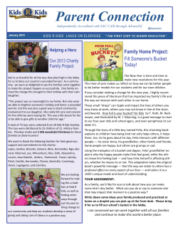 Parent Connection - Kids `R` Kids Learning Academy