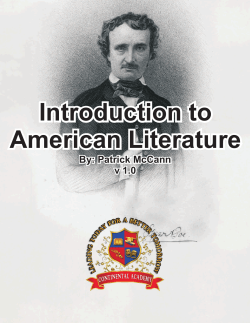 Introduction to American Literature