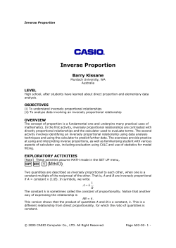 Inverse Proportion - electronicaflamagas.com