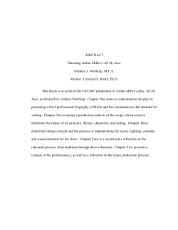 All My Sons - Thesis