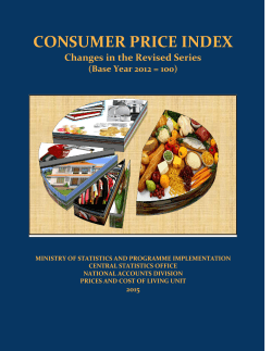 CONSUMER PRICE INDEX
