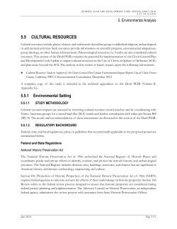 5.5 cultural resources