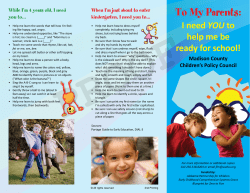Help your kids be ready for school!
