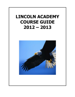 LINCOLN ACADEMY