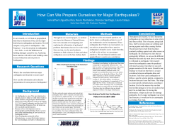How Can We Prepare Ourselves for Major Earthquakes?
