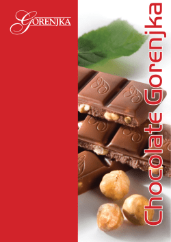 Chocolate Gorenjka