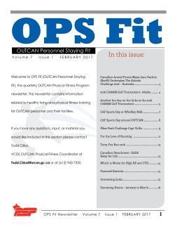 OPS Fit Newsletter