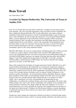 film reviews - University of Nottingham