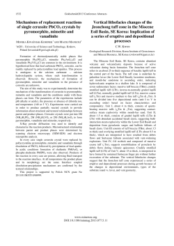 Mechanisms of replacement reactions of single cerussite PbCO3