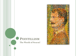 POINTILLISM - Neel`s Art Room