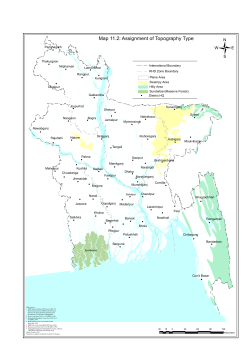 Map 11.2: Assignment of Topography Type