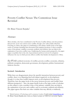 full article pdf - European Center of Sustainable