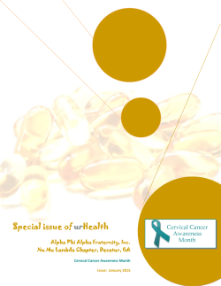 Jan 2015 urHealth - the dekalb alphas