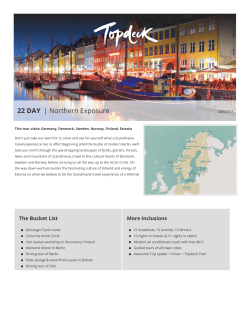 22 DAY | Northern Exposure