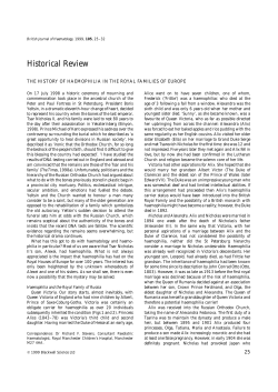 Historical Review
