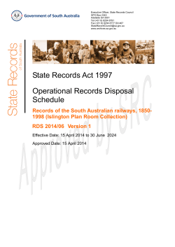 RDS 2014/06 V1 - Services for Government