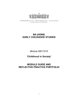 SEC1010 - Stranmillis University College