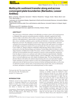 Multicyclic Sediment Transfer Along And Across Convergent Plate