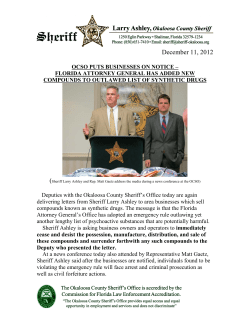 December 11, 2012 - Okaloosa County Sheriff`s Office