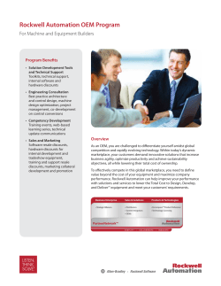 Rockwell Automation OEM Program