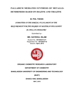 dendrimers based on diazine and triazine