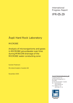 IPR-05-29 - Svensk K&auml;rnbr&auml;nslehantering AB