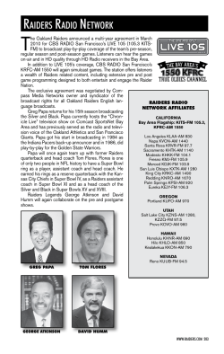 raiders radio network