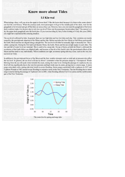 Know more about Tides