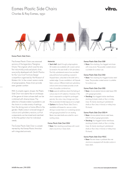 Eames Plastic Side Chairs