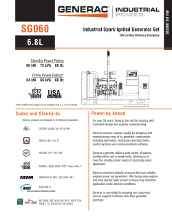 SG060 - Generac