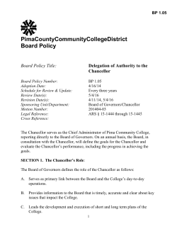 BP 1.05 - Pima Community College