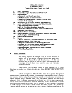 Ralph M. Besse Library Library Reserve Request