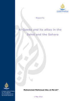 Al-Qaeda and its allies in the Sahel and the Sahara