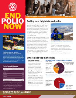 End Polio Now Newsletter