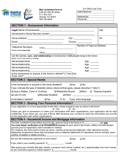 a Brush With Kindness Application - Habitat for Humanity of Merced
