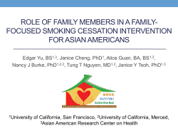 Roles of Family Members in a Family