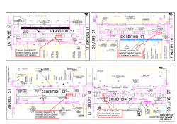 Convert 3 existing 2P metered parking spaces to motorcycle parking