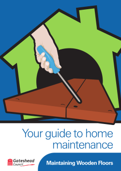 Your guide to home maintenance